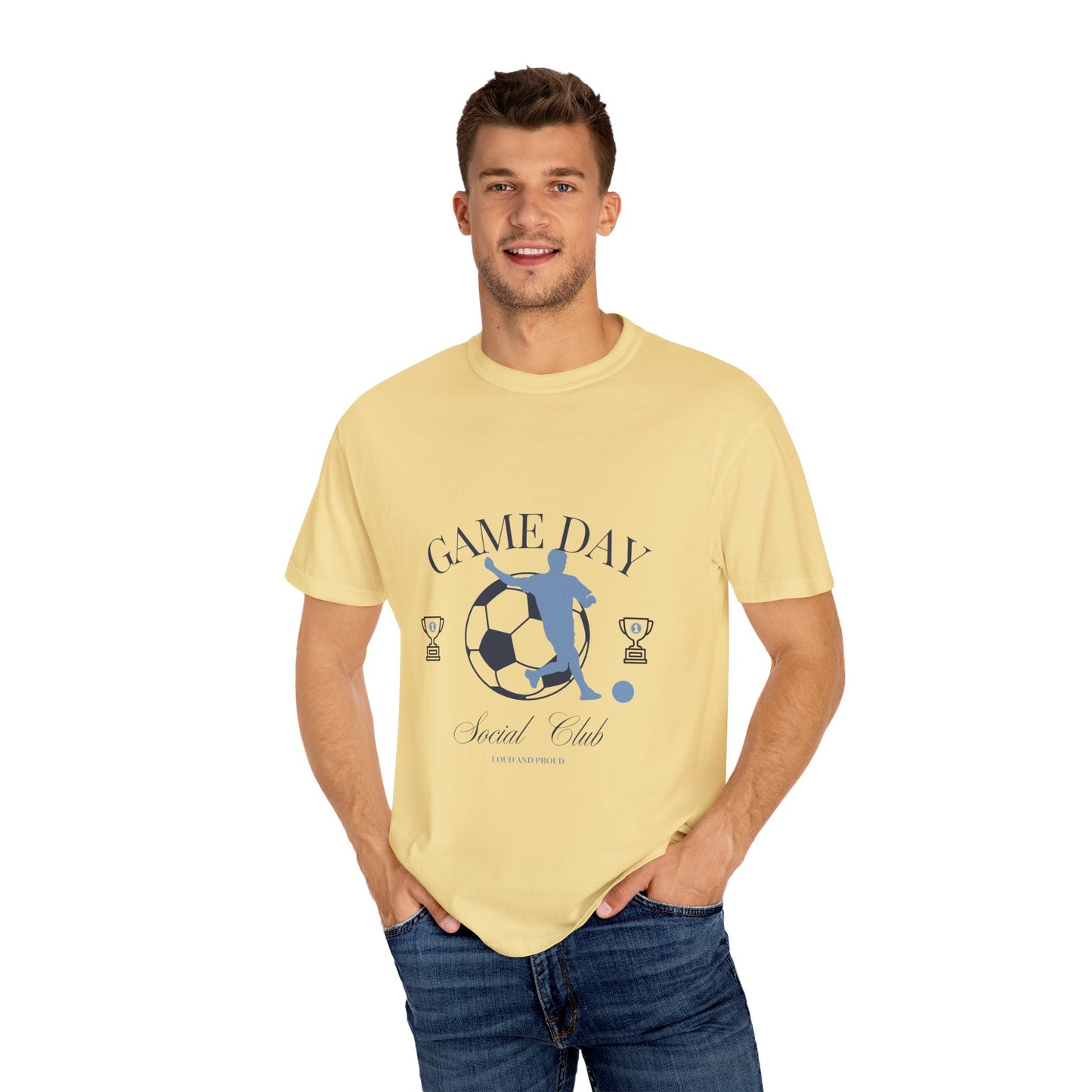 Soccer Game Day Graphic Tee