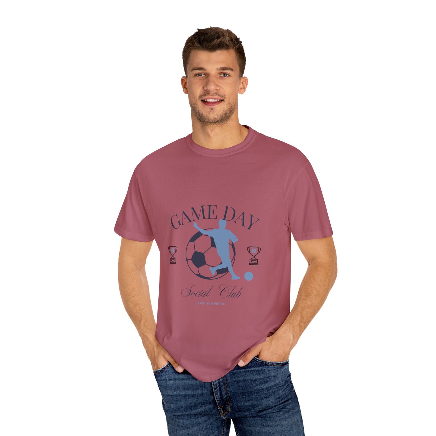 Soccer Game Day Graphic Tee