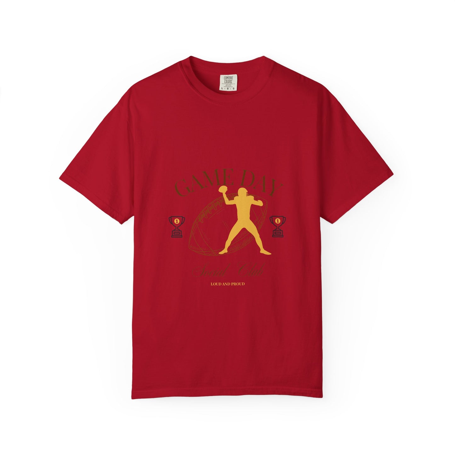 Football Game Day Graphic Tee