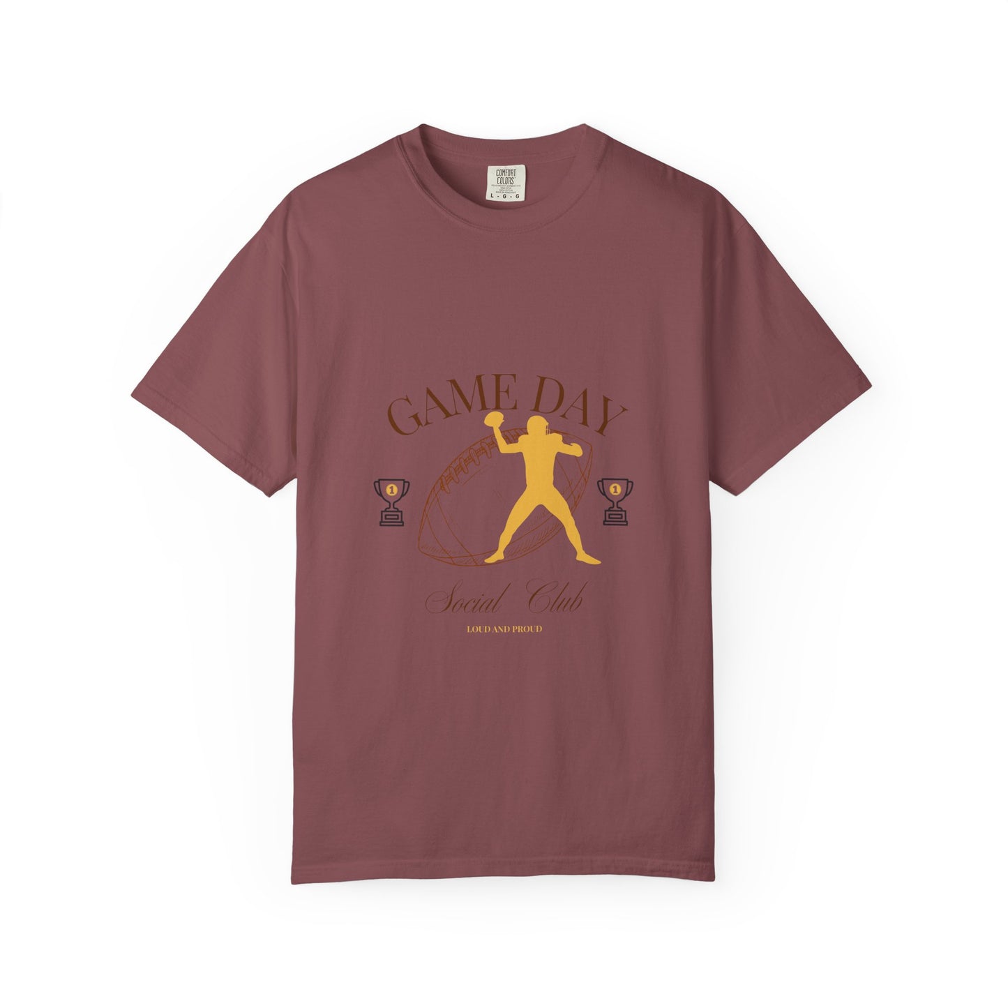 Football Game Day Graphic Tee