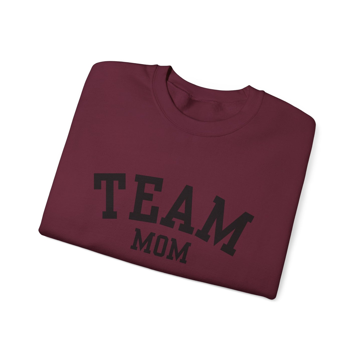 Team Mom Crewneck Sweatshirt