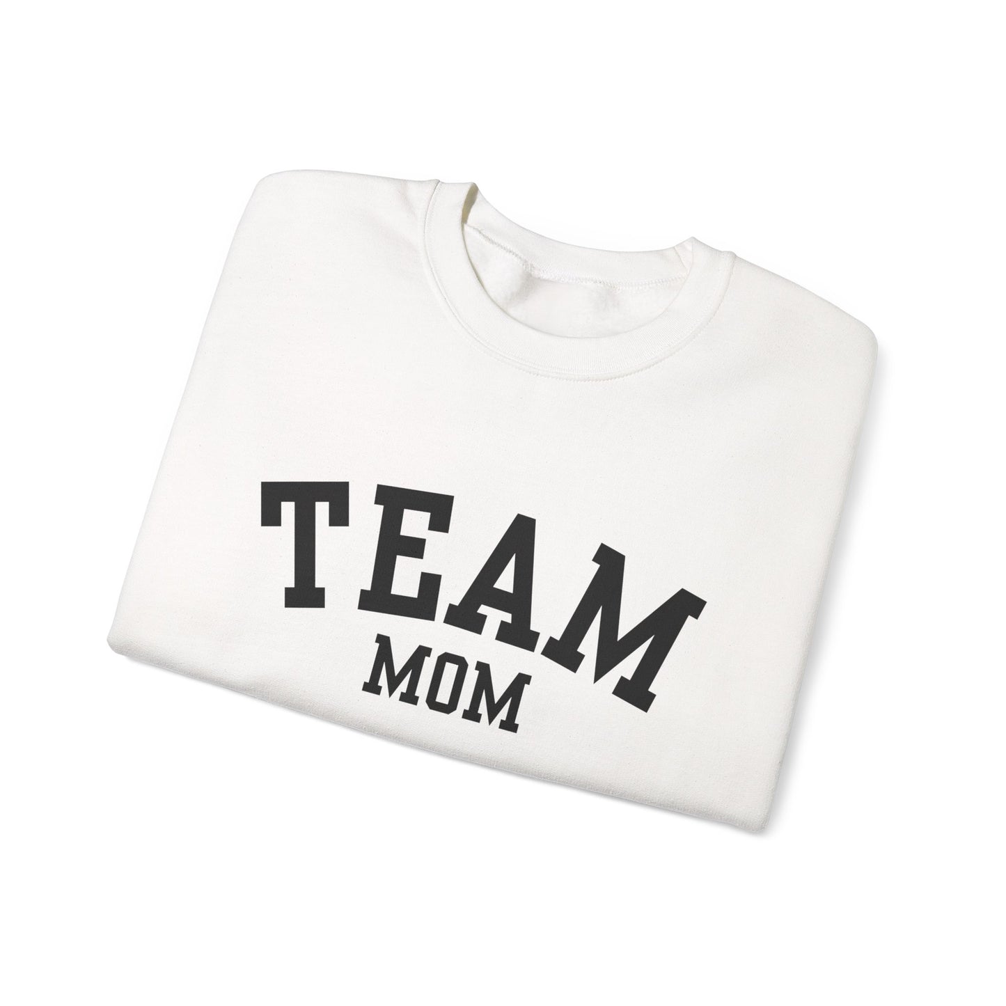 Team Mom Crewneck Sweatshirt