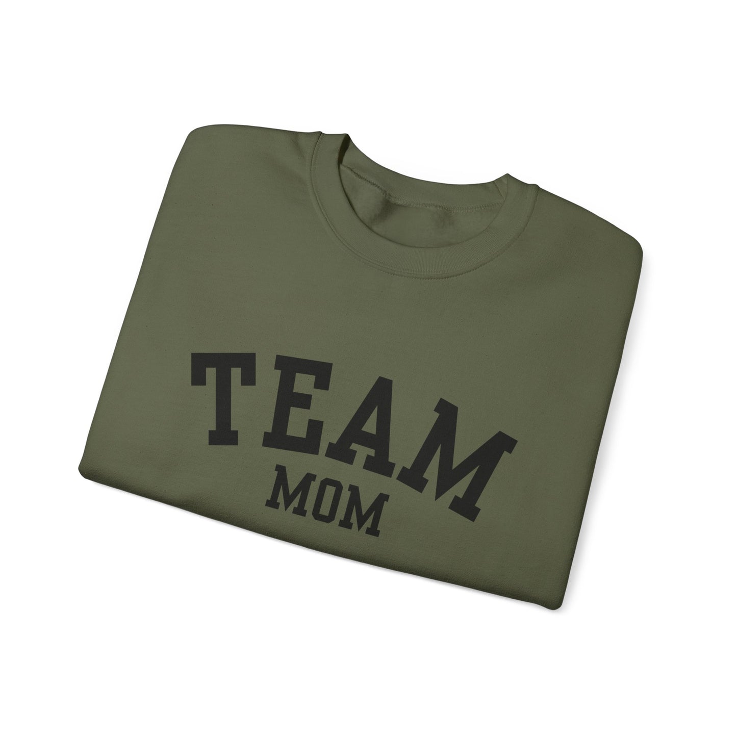 Team Mom Crewneck Sweatshirt
