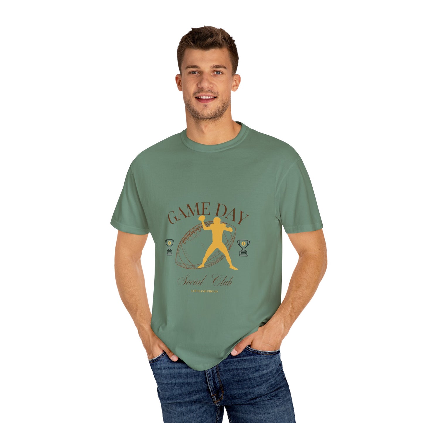 Football Game Day Graphic Tee