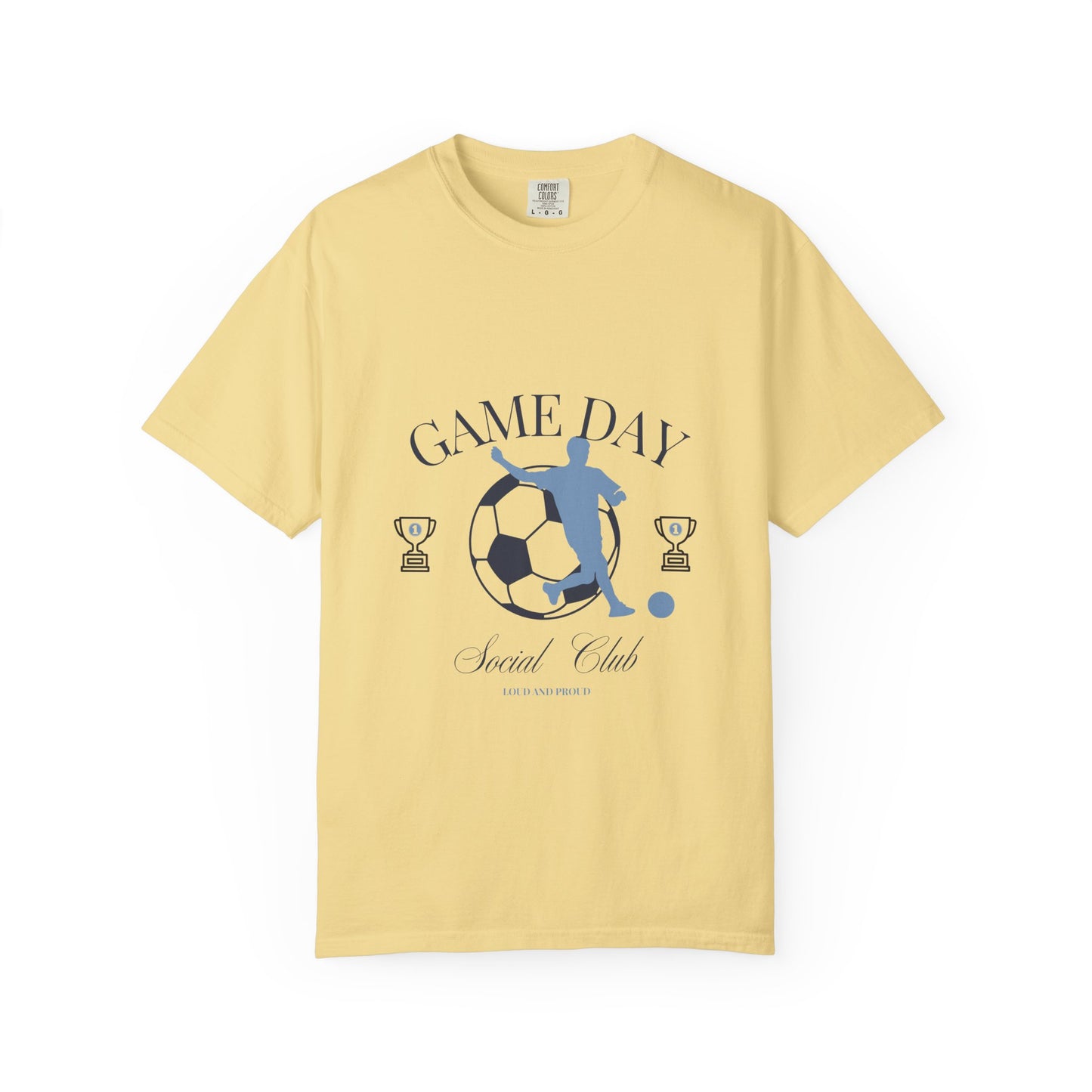 Soccer Game Day Graphic Tee