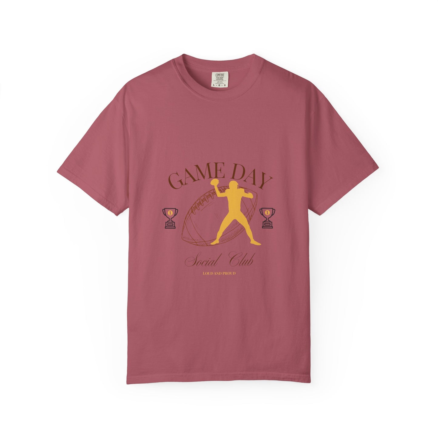 Football Game Day Graphic Tee
