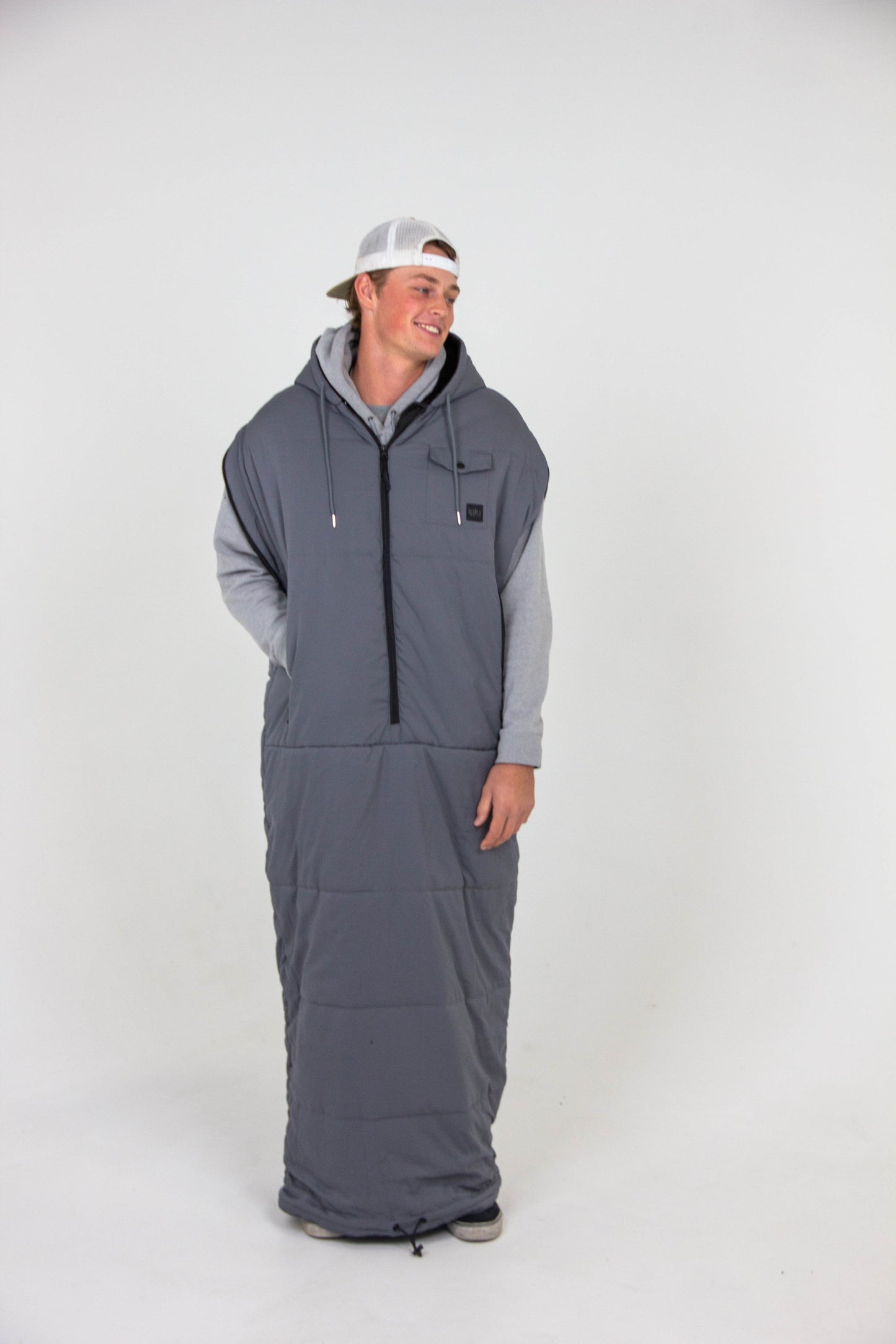 The Iglu Grey Wearable Sleeping Bag