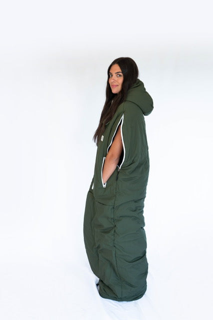 The Iglu Military Green Wearable Sleeping Bag